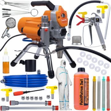 Rosfix Mega set Tornado RT2 UltraSpray 1800W 22MPA 2.2L/min jedinice za bojanje s priborom