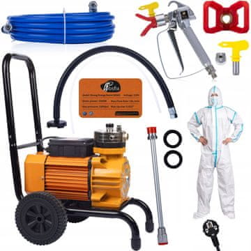 Rosfix jedinica za bojanje Strong Blue Storm SBS03 3500W 22MPA 18L/min + radno odijelo