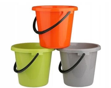 okrugla plastična kanta 12L - 0333