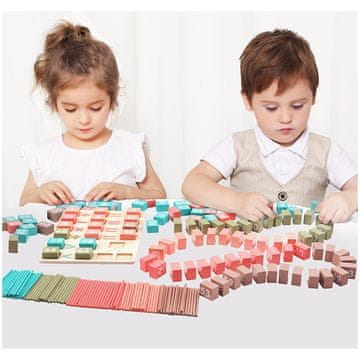 Nikcorp Edukativni matematički set za učenje brojanja, šareni puzzle kocke i štapići, interaktivno učenje kroz igru za djecu, podrška zbrajanju, oduzimanju, množenju, dijeljenju, uspoređivanju veličina