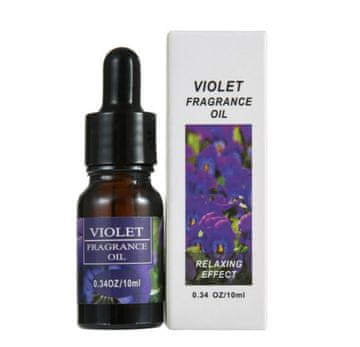 Nikcorp Eterično ulje ljubičice 10 ml, prirodno opuštajuće, aromatično, za difuzore i ovlaživače zraka, cvjetna aroma za kućni mir i opuštanje, visoka učinkovitost, koncentrirani mirisni ekstrakt
