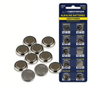 LR54 1,5V alkalne baterije 10 kom. ESPERANZA EZB105