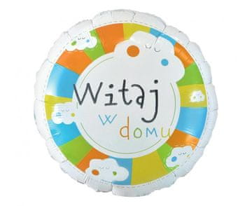 GoDan Folija balon "Dobrodošli kući" 18" | FG-OWWD