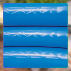 Nikcorp Dječji bazen na napuhavanje 122x25 cm, plavi, PVC 0.19mm, 140L, 3 zračne komore, s zakrpom za popravak, idealan za vrt i terasu, za djecu