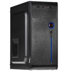 Akyga AK939BL Midi ATX kućište 2x USB 2.0 crno bez napajanja