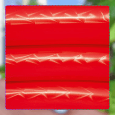Nikcorp Dječji Napuhani Bazen 122x25 cm Crveni PVC 140L, 3 Zračne Komore, Set S Zakrpom, Siguran Za Djecu, Brza Priprema, Prijenosni