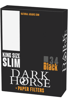 Papirići za cigarete DARK HORSE KS SLIM 34 kom x 24 + FILTERI