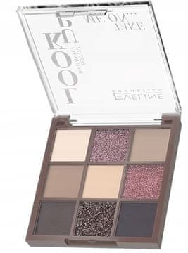 Eveline Cosmetics Look Up Take Me On paleta sjenila za oči 9 nijansi mat + shimmer