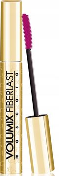 Eveline Cosmetics Eveline Volumix Fiberlast Gold maskara za gušćenje, crna 10 ml
