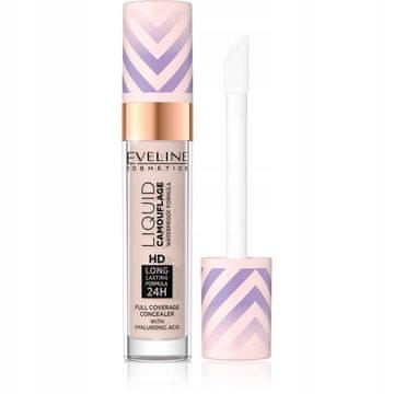 Eveline Cosmetics Eveline tekući kamuflaža vodootporni korektor 02 svijetla vanilija 7,5 ml
