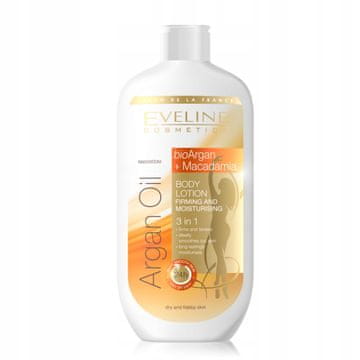 Eveline Cosmetics Eveline losion za tijelo s arganovim uljem 3 u 1 i makadamijom 350 ml