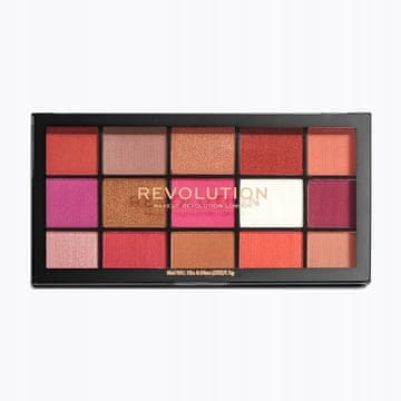 Makeup Revolution Reloaded Red Alert paleta 15 sjenila za oči 16,5 g