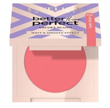 Eveline Better Than Perfect rumenilo 02 Funny Peach mat 14 g