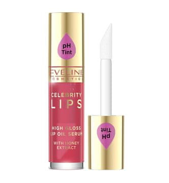 Eveline Cosmetics Eveline Celebrity Lips ulje-serum za usne 04 Red 5 ml