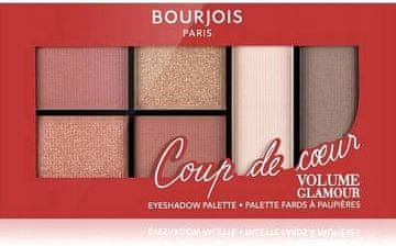 Bourjois Volume Glamour paleta sjenila za oči 01 Intense Look 6 nijansi
