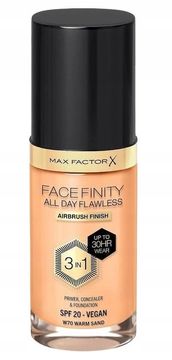 Max Factor Facefinity 3u1 SPF20 tekući puder W70 Warm Sand 30ml