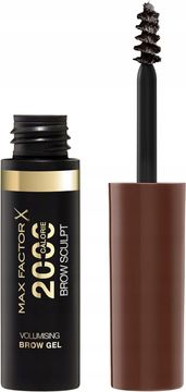 Max Factor 2000 Calorie Brow Sculpt gel za obrve, nijansa 04 Black Brown