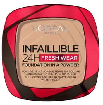 L’Oréal L'Oréal Infaillible 24H Fresh Wear puder u prahu, nijansa 120 Vanilla 9 g