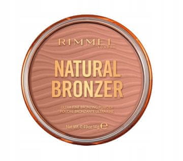 Rimmel Natural Bronzer 001 Sunlight - prešani bronzer s česticama 14g