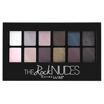 Maybelline The Rock Nudes - paleta od 12 sjenila, mat i shimmer