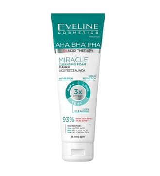 Eveline Cosmetics Eveline Miracle pjena za čišćenje lica s multiaktivnim tretmanom i kiselinama