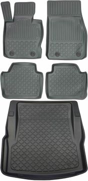 BMW 3 F30 limuzina od 01.2012.-02.2019. SET - autotepisi + prostirka za prtljažnik