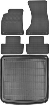Audi A4 B8 Limuzina / Karavan od 2007.-2015. SET - gumene autotepihe + prostirka za prtljažnik