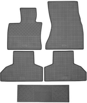 RIGUM 902945 Podne prostirke + 900101 Navlaka - BMW X5 F15 SUV od 2013. do 2018. Bez čepova.