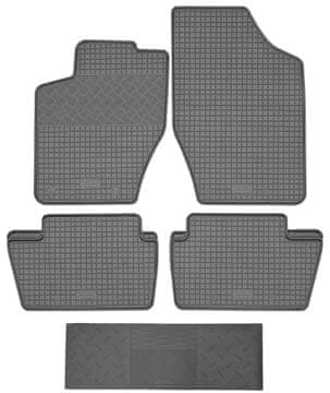 RIGUM 900484 Podne prostirke + 900101 Navlaka - Peugeot 307 Kombi / Hatchback od 2001.-2011., CP Prostor za noge vozača - UGRADNJA