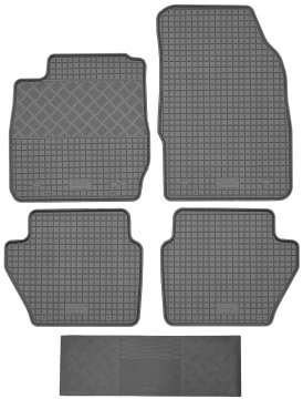 RIGUM 900842 Podne prostirke + 900101 Navlaka - Ford Fiesta VI Hatchback od 2008. do 2017. Bez čepova.