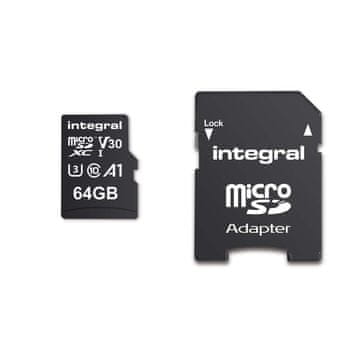 Nedis Memorijska kartica microSDHC XC V30 UHS I U3 od 64 GB velike brzine