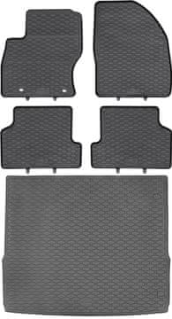 Ford Focus II Kombi od 2004.-02.2011. SET - gumene autotepihe + prostirka za prtljažnik