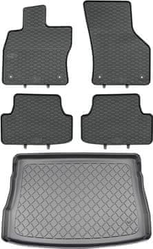 Volkswagen Golf VIII Hatchback od 12/2019 SET - gumene autotepihe + prostirka za prtljažnik