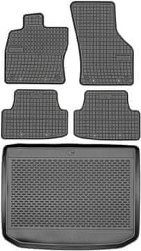 Audi A3 III 8V Sportback od 2013. do 2020. SET - gumene autotepihe + prostirka za prtljažnik