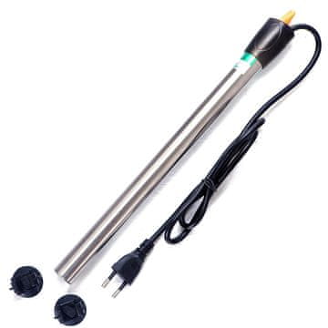 GRIJAČ S TERMOSTATOM, NEHRĐAJUĆI ČELIK, UTOPAJUĆI, 200 W, DO 200 L VODE