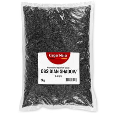 E.I. CRNI OBSIDIAN ŠLJUNAK ZA AKVARIJ 1-3 MM VODENA SUPSTRAT 2 KG