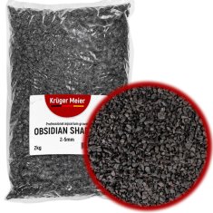 E.I. OBSIDIAN ŠLJUNAK ZA AKVARIJ, SUPSTRAT ZA AKVARIJ 2-5 MM 2 KG