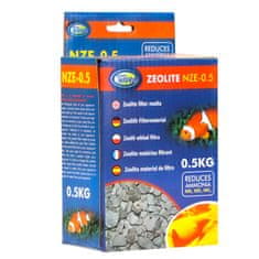 Aqua Nova ZEOLITNI FILTER ZA AKVARIJ UPIJA AMONIJAK, PROČIŠĆUJE VODU 0,5 KG