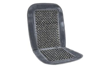 AMIO Siva prostirka za fotelju s perlicama CSM-01 -01385