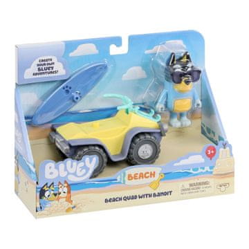 TM Toys Set vozila za plažu Bluey