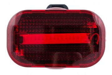 X-LIGHT 3209 stražnje svjetlo za bicikl s COB LED baterijama