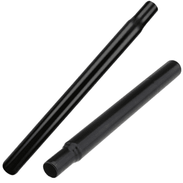 Zoom Čelična cijevi sjedala 25,4 x 300 mm Crni čelik