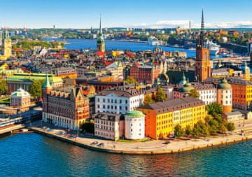 Castorland Slagalica od 500 dijelova B-52790 Stari grad Stockholm, Švedska
