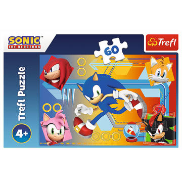 Trefl 17387 "60 - Sonic u akciji" / SEGA Sonic The Hedgehog
