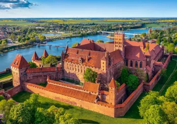 Castorland ZAGONETKA 500 B-54039 Pogled na dvorac Malbork, Poljska