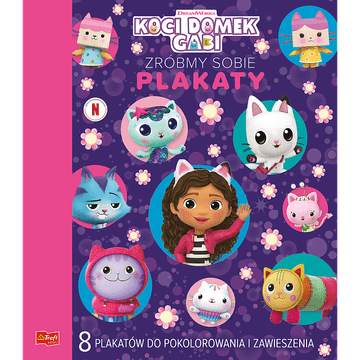 Trefl Gabiina kućica za mačke. Napravimo plakate A