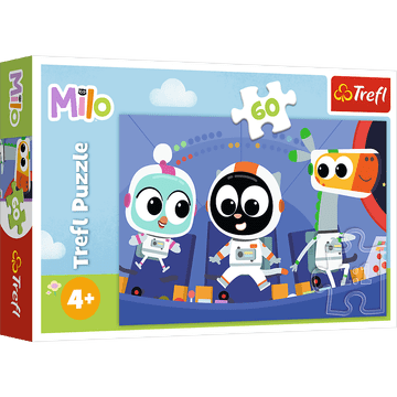 Trefl 17398 "60" - Vrijeme je za susret s Milom / Dea Planeta MILO