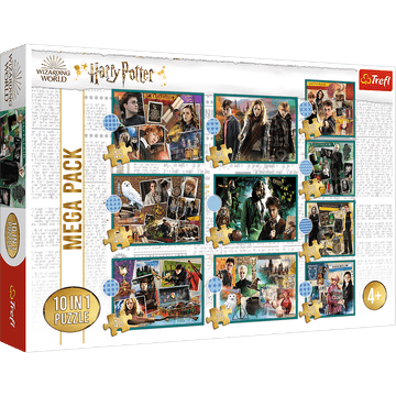 Trefl 90392 "10 u 1" - Harry Potter U svijetu Harryja Pottera