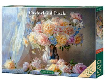 Castorland Slagalica 1500 dijelova C-152278-2 Pastel Peonies Art Collection