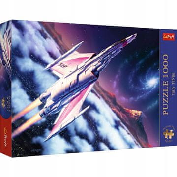 Trefl 12075 1000 Premium Plus - Vrijeme za čaj: Let u svemir